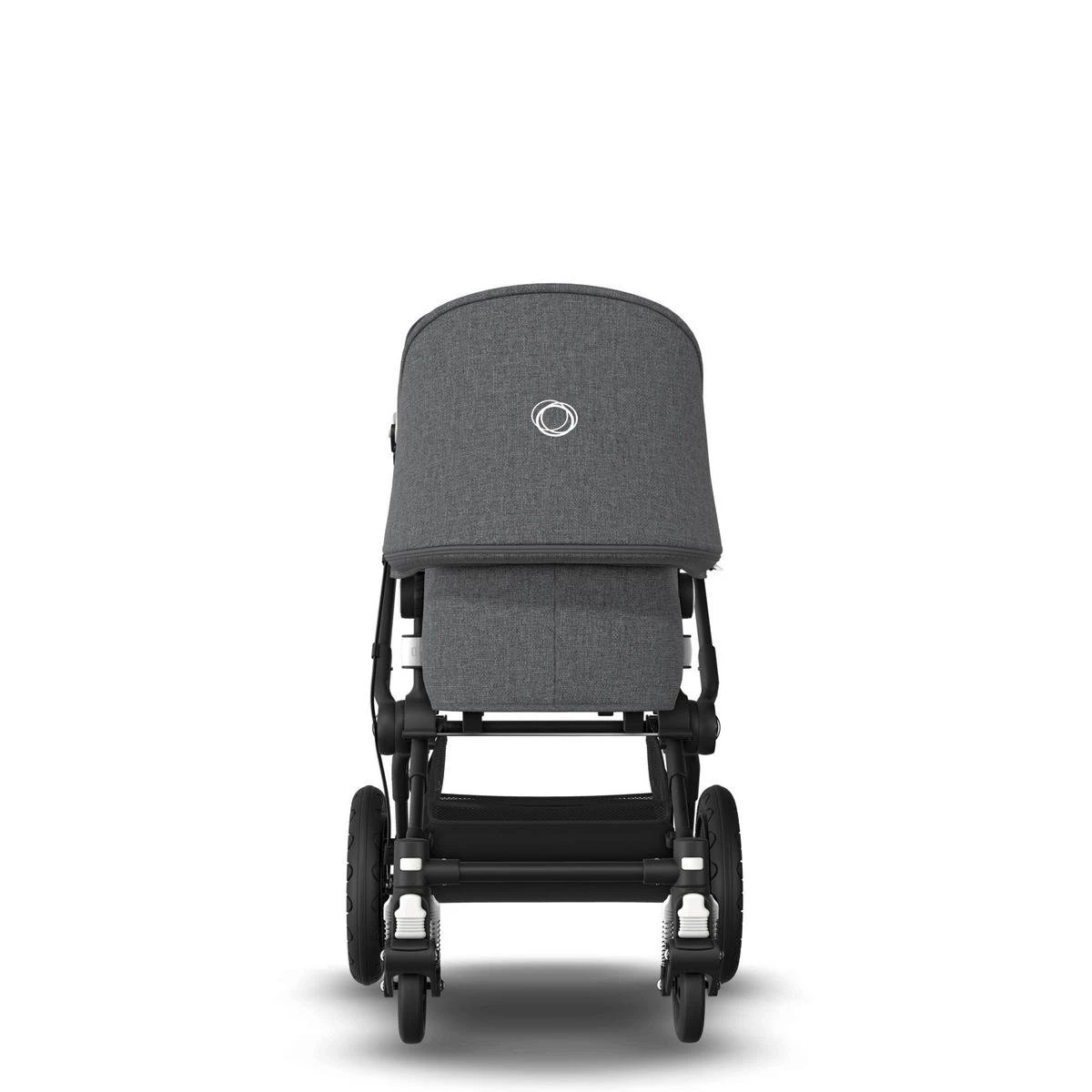 Bugaboo Cameleon 3 Plus Kinderwagen Met Stoel En Wieg - Zwart / Gemȇleerd Grijs - Afbeelding 12