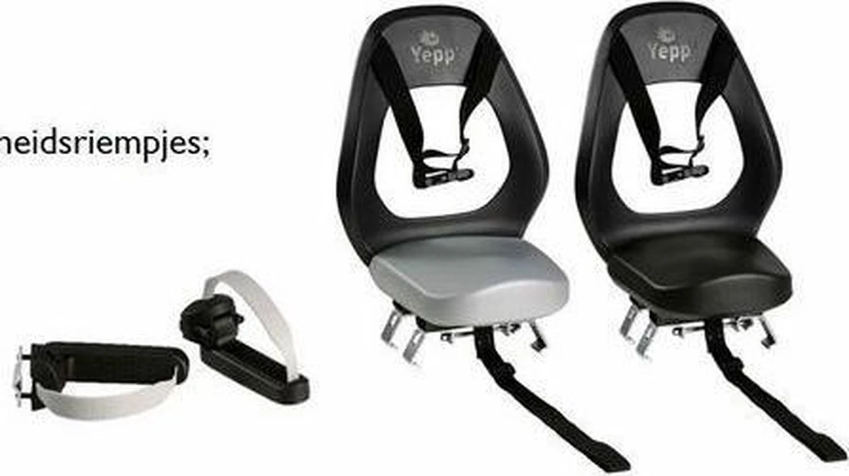 GMG Yepp Junior Duo Budget - Fietsstoeltjes Achter - Zwart 020303 - Afbeelding 3