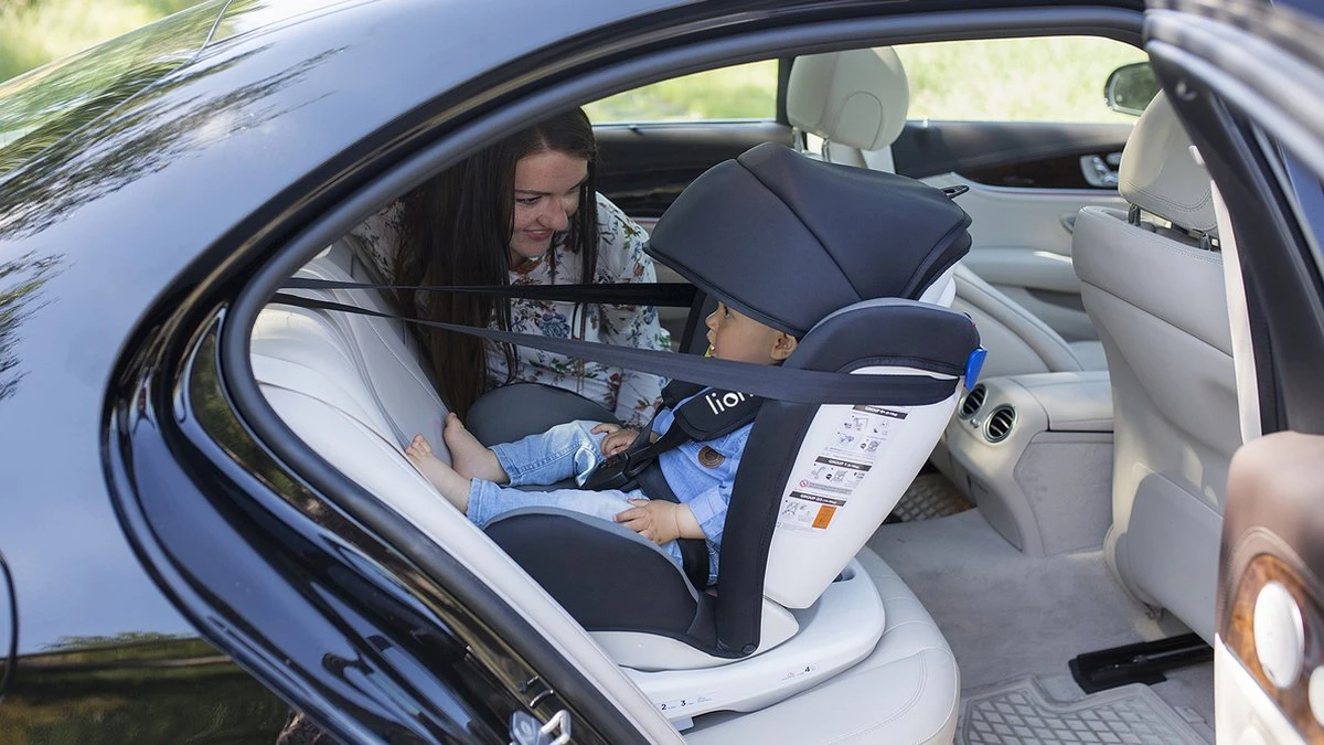 Lionelo Bastiaan - Autostoel - 360° Draaibaar - ISOFIX - Afbeelding 9