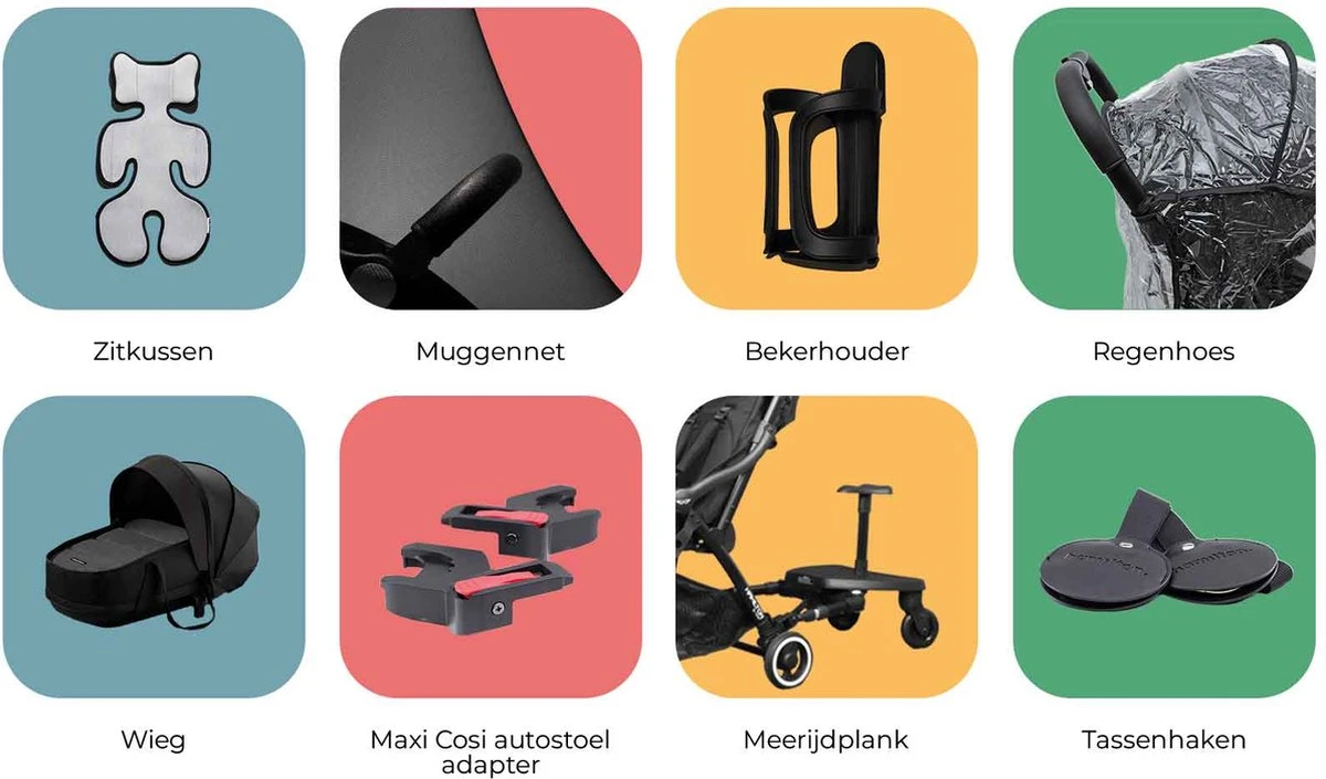 Hamilton By Yoop Buggy Regenhoes - Waterdicht Winddicht En Stofdicht Regenscherm Met Klittenbandsluiting - Transparant Weerschild Kinderwagen - Afbeelding 4