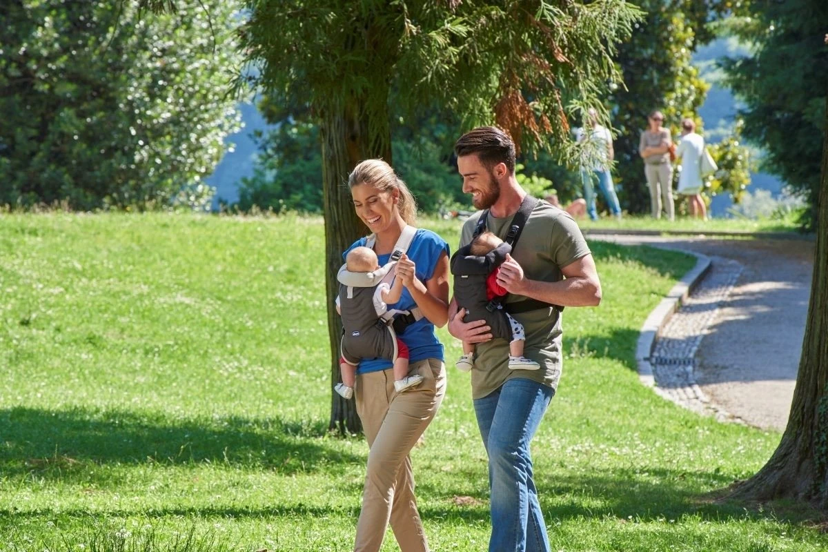 Chicco Draagzak Easy Fit - Dark Beige - Afbeelding 3