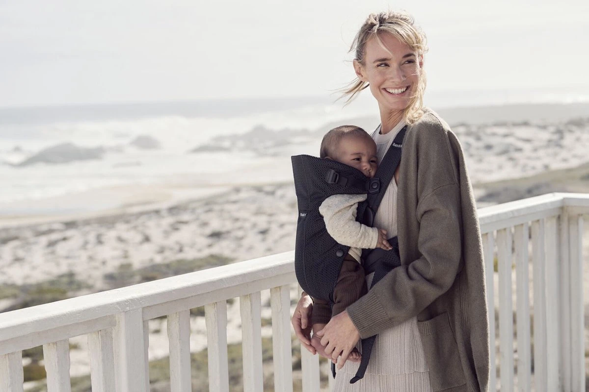 BabyBjörn Draagzak Mini - 3D Mesh - Zwart - Afbeelding 6