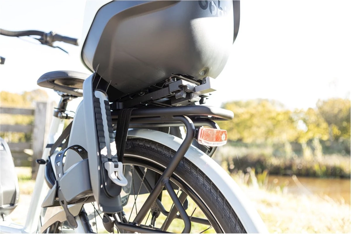 Bobike GO MIK HD - Achterzitje - Macaron Grey - Afbeelding 5