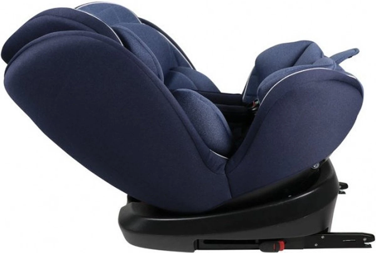 Carkids Verstelbaar Kinderautostoeltje Blauw | Kinderautostoel Groep 0+/1/2/3 Met Isofix En Top Tether Connector | Kinderen Tot 12 Jaar | Tot 36 Kg - Afbeelding 11
