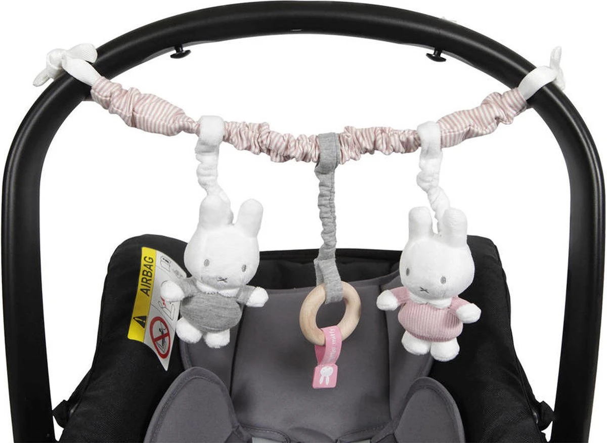 Autostoelspeeltje Nijntje Pink Baby 9 Autostoelspeeltje Nijntje Pink Baby - Afbeelding 7