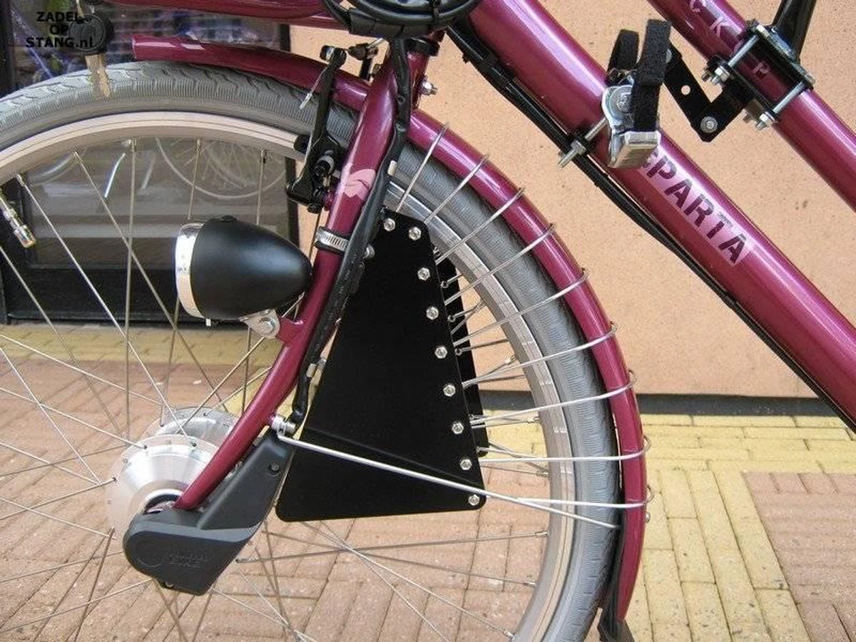 Zadel Op Stang Model 1 Kinderzitje Voor Damesfiets Met 2 Dunne Stangen - Nooit Meer Zwaar Sturen - Afbeelding 4