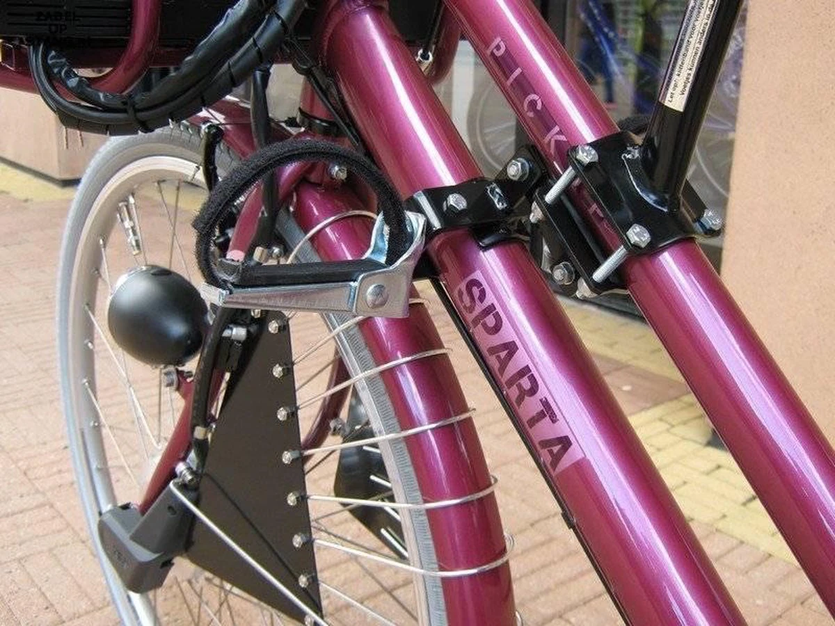 Zadel Op Stang Model 1 Kinderzitje Voor Damesfiets Met 2 Dunne Stangen - Nooit Meer Zwaar Sturen - Afbeelding 10