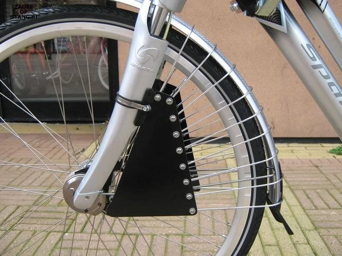 Zadel Op Stang Model 3 Kinderzitje Voor Damesfiets Met Dubbele Stang Met Dikke Onderbuis - Nooit Meer Zwaar Sturen - Afbeelding 4