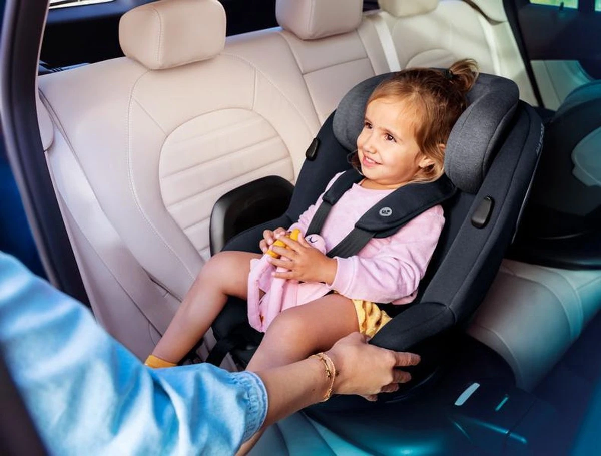 Maxi-Cosi Mica I-Size Autostoeltje - 360° Draaibaar - Authentic Grey - Afbeelding 8