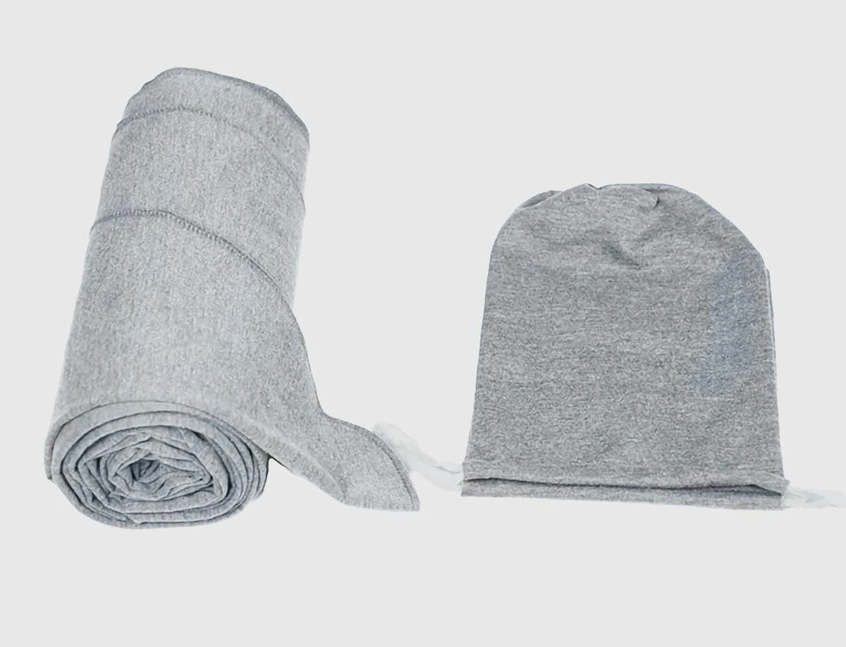 Ergonomische Rekbare Baby Draagdoek Van Katoen Om Te Knopen -Licht Grijs - Babywrap - Draagdoeken - Babydrager - Buikdrager – Rugdrager – Heupdrager - Baby Sling – Baby Carrier – Draagzak - Baby Wrap Sling - Draagdoek – Handleiding - Gratis Slabbetje - Afbeelding 8