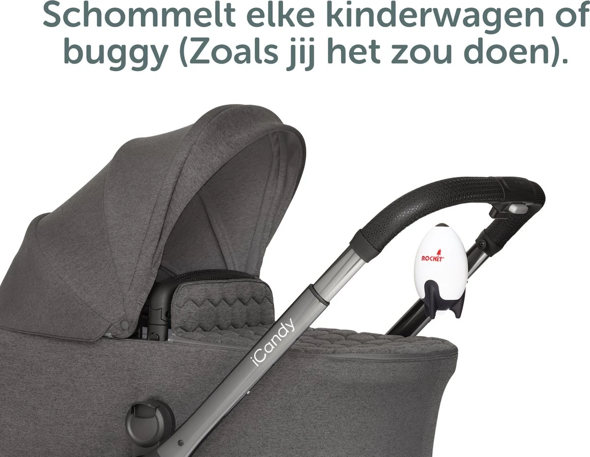 Nieuwe Draaibare Montage Beugel Rockit Baby Rocker | Past Op Oud (4 AA Batterij) En Nieuw Model Rockit (oplaadbaar) | Draaibaar | Sterker | Betere Montage | - Afbeelding 4