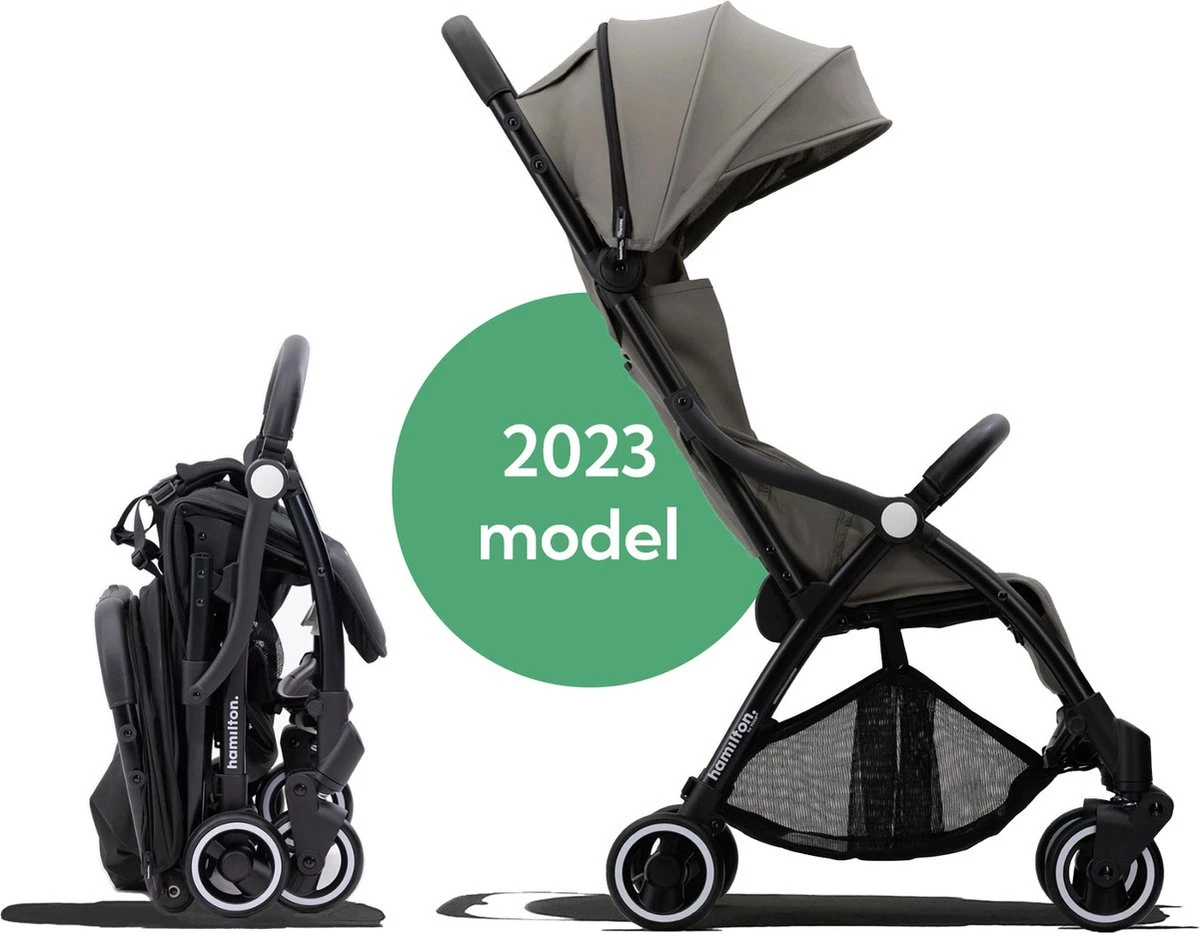 Hamilton By Yoop X1 Plus Buggy – Nieuw, Hoger, Uitgebreider 2023 Model – Premium Stroller Met One Hand Folding Technologie – Grijs – Lichte, Verstelbare En Wendbare Kinderwagen Met Vele Gemakken 3 Hamilton By Yoop X1 Plus Buggy – Nieuw, Hoger, Uitgebreider 2023 Model – Premium Stroller Met One Hand Folding Technologie – Grijs – Lichte, Verstelbare En Wendbare Kinderwagen Met Vele Gemakken