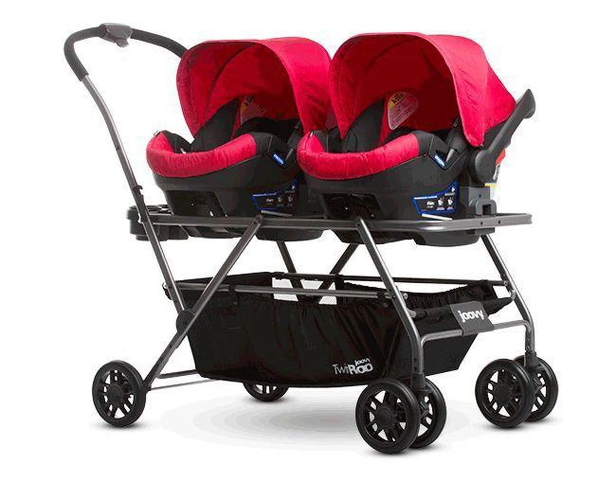 Joovy Twin Roo Kinderwagen + Maxi Cosi Adapter - Afbeelding 6