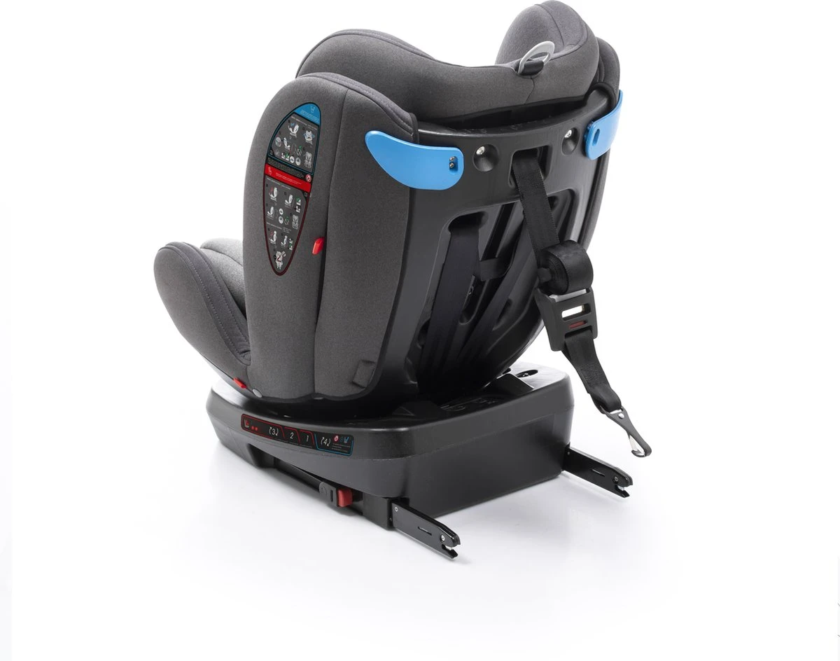 Babyauto Biro D FIX Black/grey Group 0+ 1 2 3 - 0-36 Kg - Isofix - Afbeelding 11