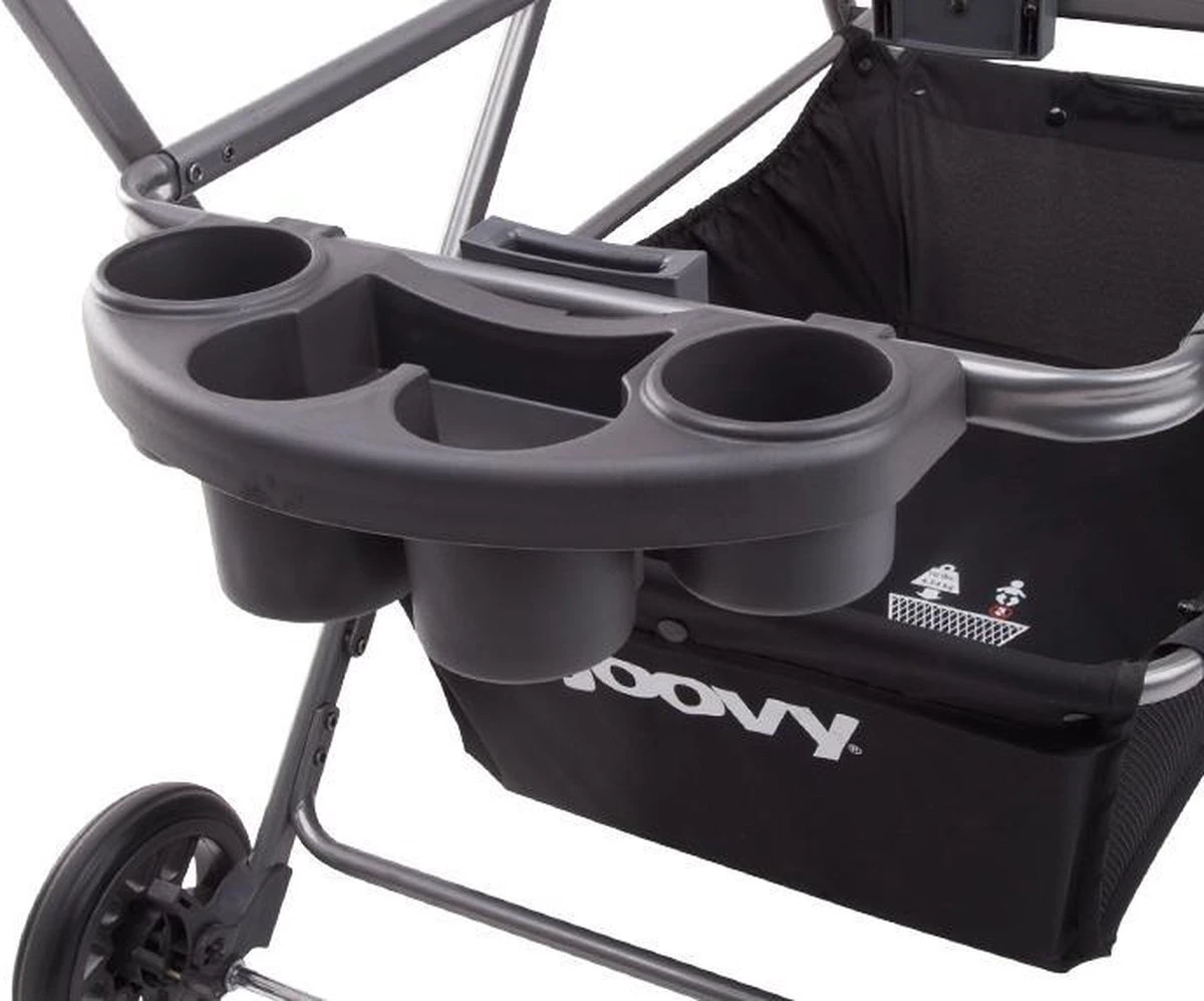 Joovy Twin Roo Kinderwagen + Maxi Cosi Adapter - Afbeelding 7