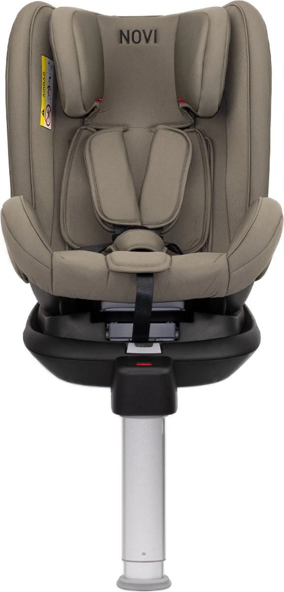 Autostoel Novi Baby® David Premium 0-1-2-3 Isofix 360° Rotation Dark Taupe - Afbeelding 3