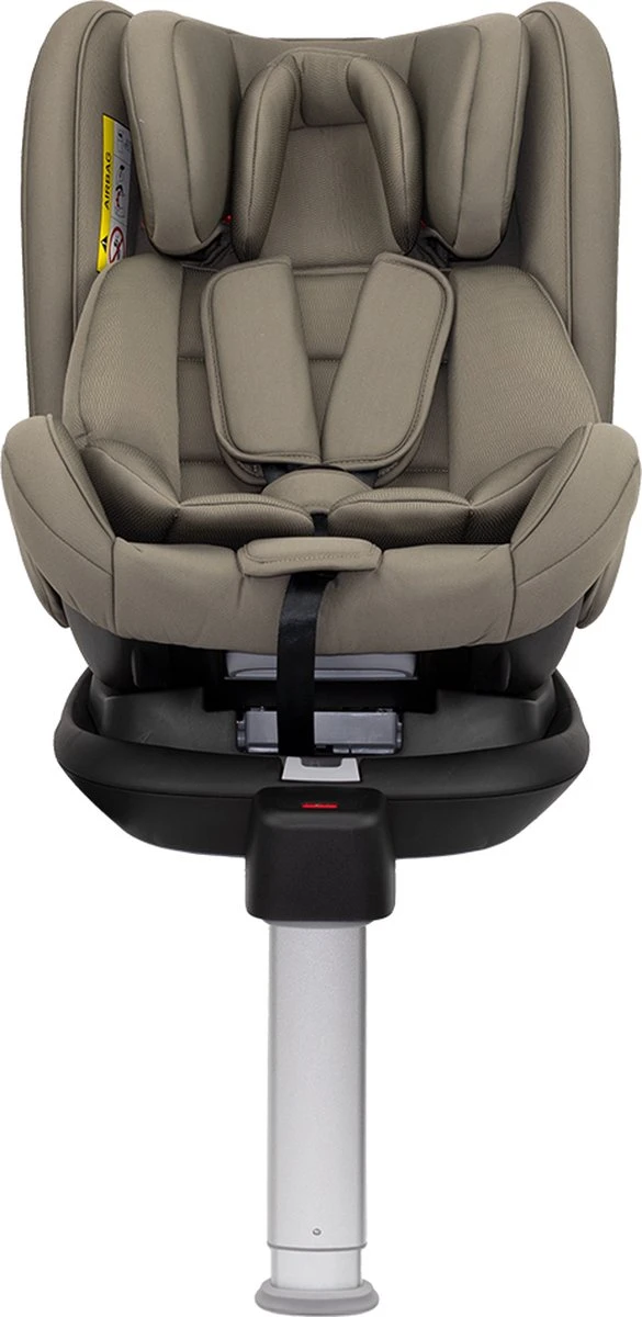 Autostoel Novi Baby® David Premium 0-1-2-3 Isofix 360° Rotation Dark Taupe - Afbeelding 4