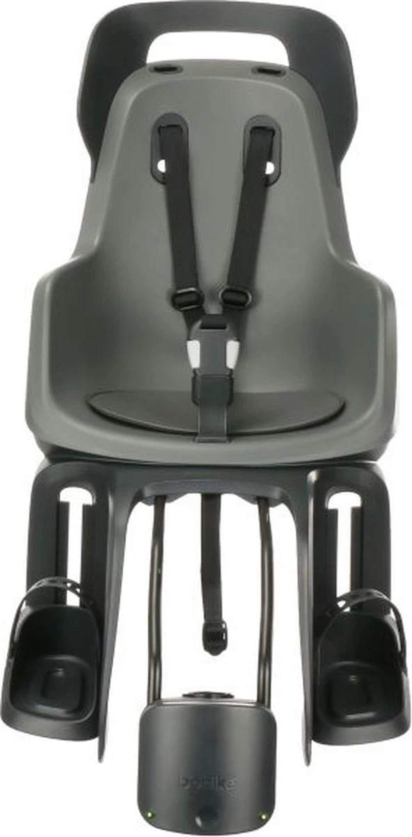 Bobike Maxi Go Fietsstoeltje Achter - Macaron Grey - Afbeelding 5