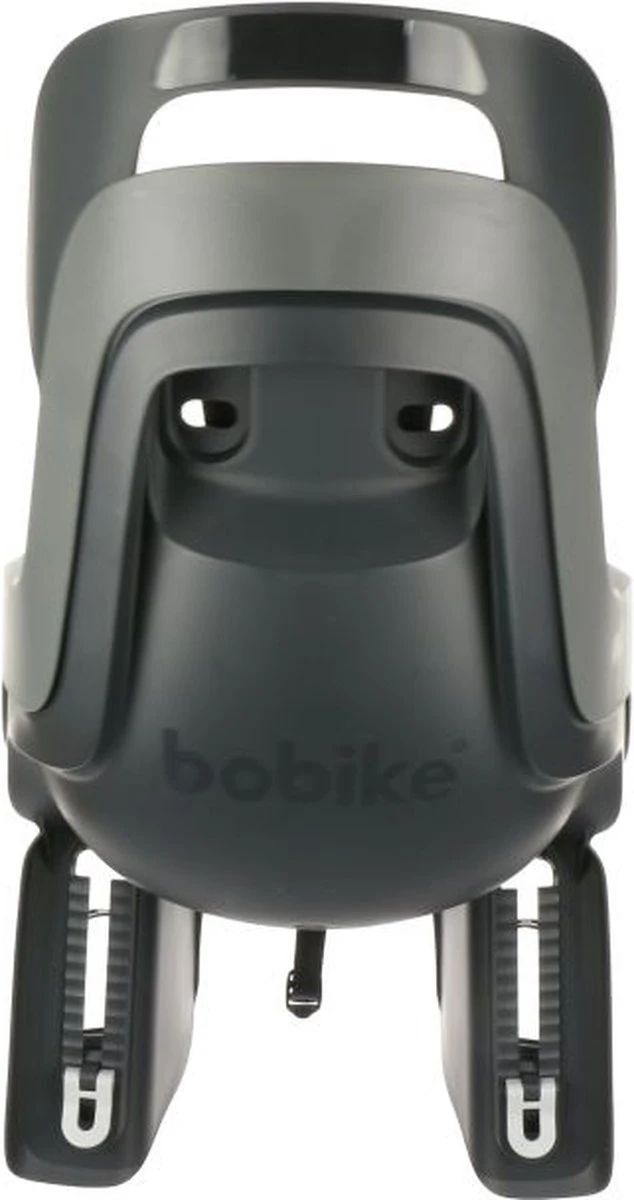 Bobike Maxi Go Fietsstoeltje Achter - Macaron Grey - Afbeelding 2