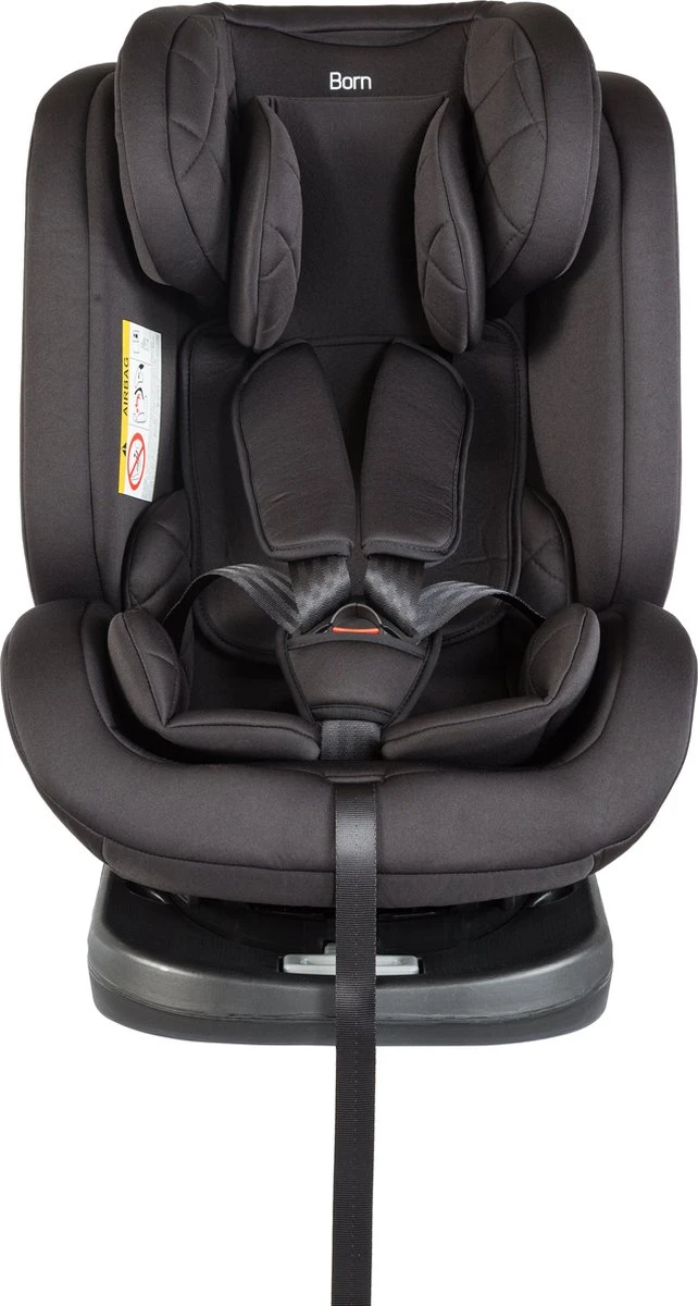 Born Lucky Meegroei Autostoel Roadline SPS ISOFIX - Groep 0/1/2/3 - 360° Draaibaar - Zwart - Afbeelding 11