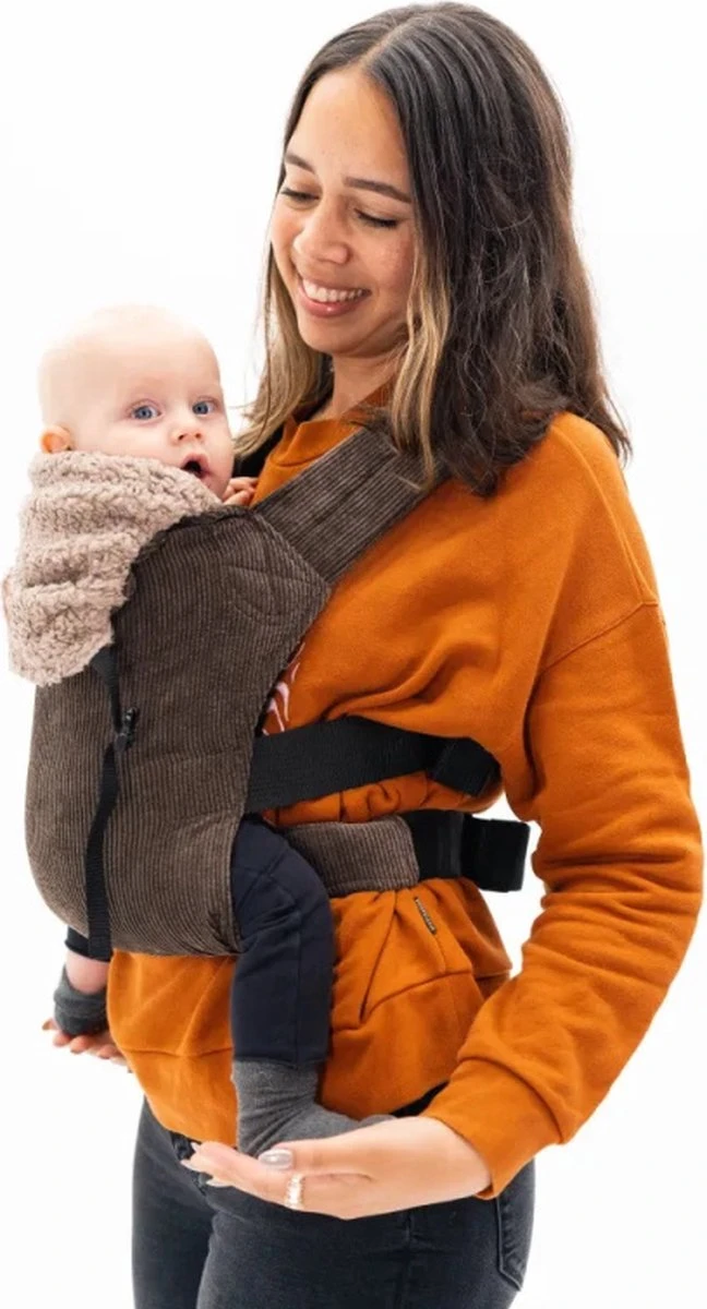 Bykay - Draagdoeken - Cover - Teddy Taupe - Winter Edition - Afbeelding 8