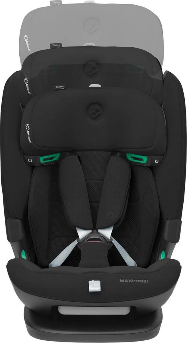 Maxi-Cosi Titan Pro I-Size Autostoeltje - Authentic Black - Vanaf Ca. 15 Maanden Tot 12 Jaar - Afbeelding 8