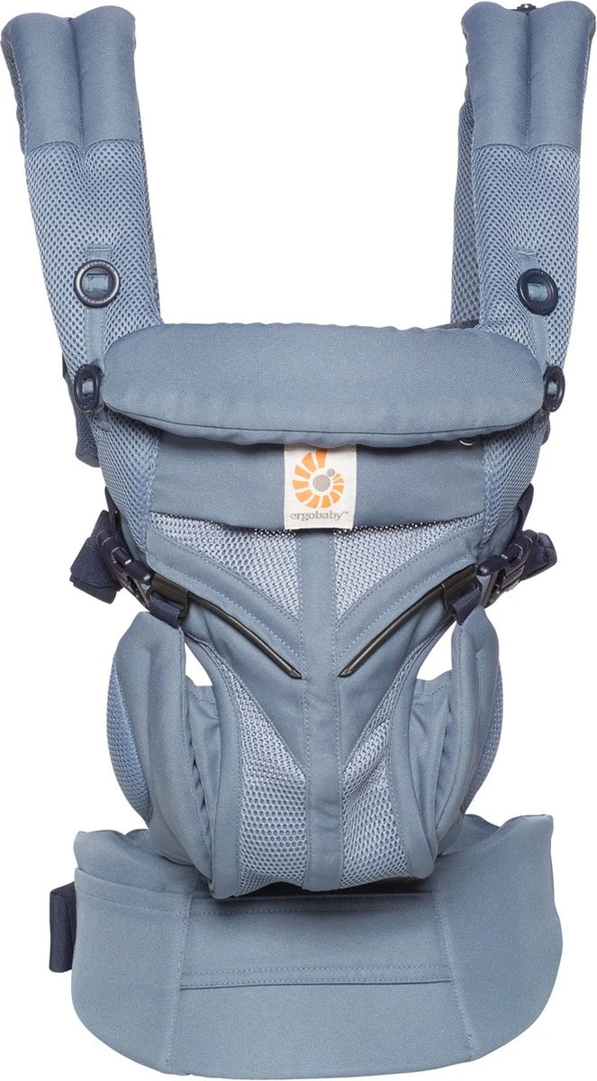 Ergobaby Omni 360 Cool Air Mesh Baby Draagzak - Oxford Blue 10 Ergobaby Omni 360 Cool Air Mesh Baby Draagzak - Oxford Blue - Afbeelding 8