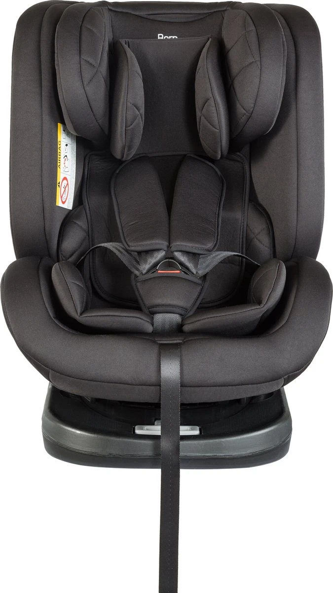 Born Lucky Meegroei Autostoel Roadline SPS ISOFIX - Groep 0/1/2/3 - 360° Draaibaar - Zwart - Afbeelding 12