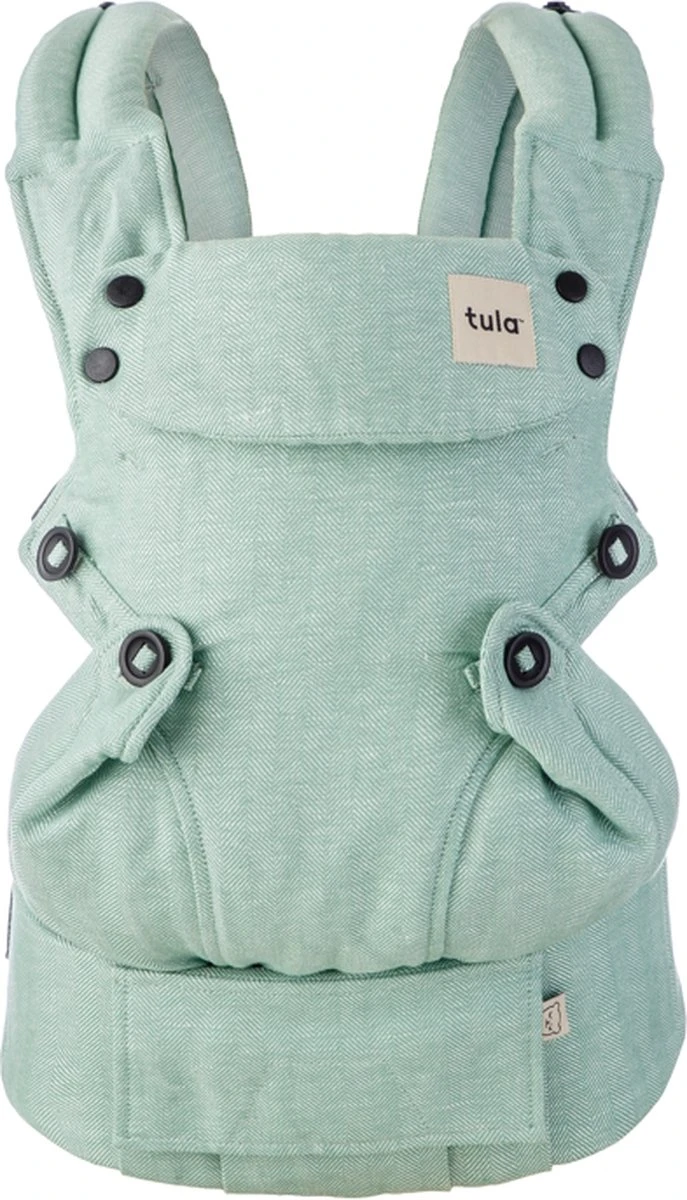 Tula Explore Draagzak Linen Eucalyptus - Ergonomische Draagzak Baby Vanaf Geboorte (maat 56) - Afbeelding 2