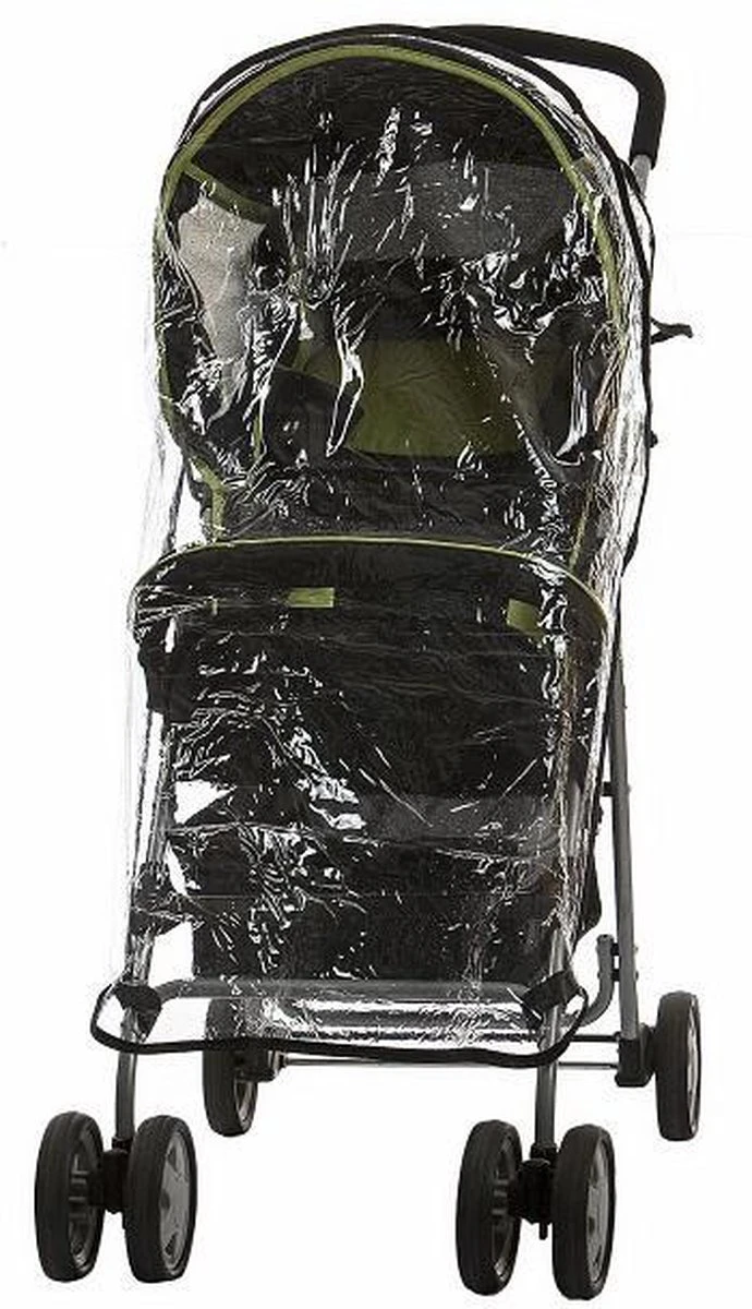 KiddiCorp - Buggy Regenhoes - Universeel Regenscherm Voor Buggy's - Universele Regenkap - Afbeelding 2