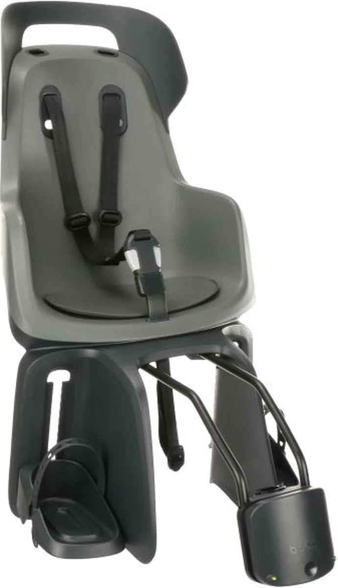 Bobike Maxi Go Fietsstoeltje Achter - Macaron Grey - Afbeelding 3
