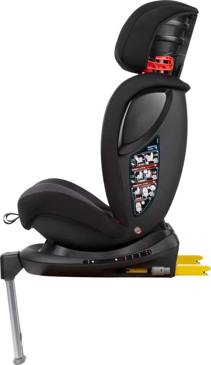 Bebeconfort Evolvefix Autostoeltje - 360° Draaibaar - Night Grey - Afbeelding 18