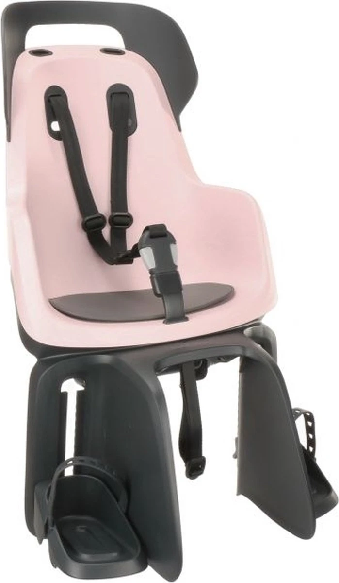 Bobike Maxi Go Fietsstoeltje Achter BD - Cotton Candy Pink 4 Bobike Maxi Go Fietsstoeltje Achter BD - Cotton Candy Pink - Afbeelding 2