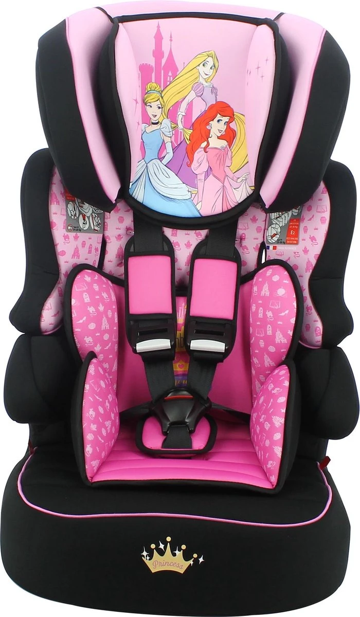 Disney - Autostoel BELINE Luxe - Groep 1/2/3 - Van 9 Tot 36 Kg - PRINCES - Afbeelding 2