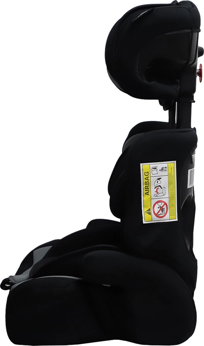 Cabino Autostoel Groep 1/2/3 (9-36kg) - Zwart-Grijs - Afbeelding 10