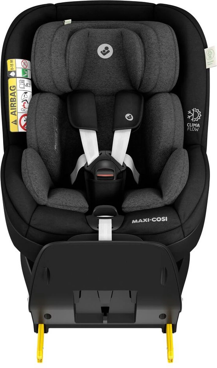 Maxi-Cosi Mica Pro Eco I-Size Autostoeltje - 360° Draaibaar - Gerecyclede Stoffen - Authentic Black - Vanaf De Geboorte Tot Ca. 4 Jaar - Afbeelding 13