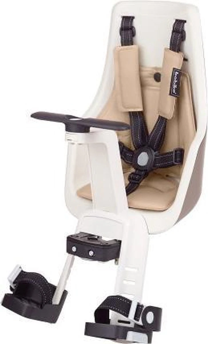 Bobike Exclusive Mini Plus Fietsstoeltje - Stuurbevestiging - Safari Chic - Afbeelding 2