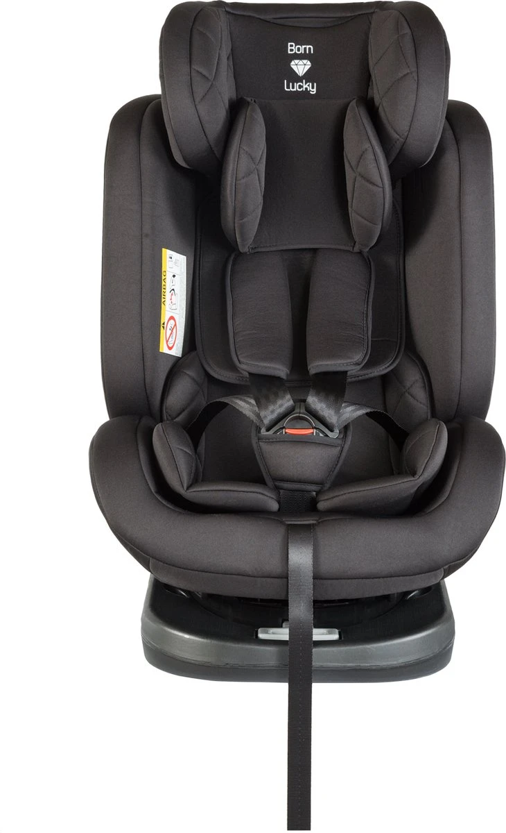 Born Lucky Meegroei Autostoel Roadline SPS ISOFIX - Groep 0/1/2/3 - 360° Draaibaar - Zwart - Afbeelding 9