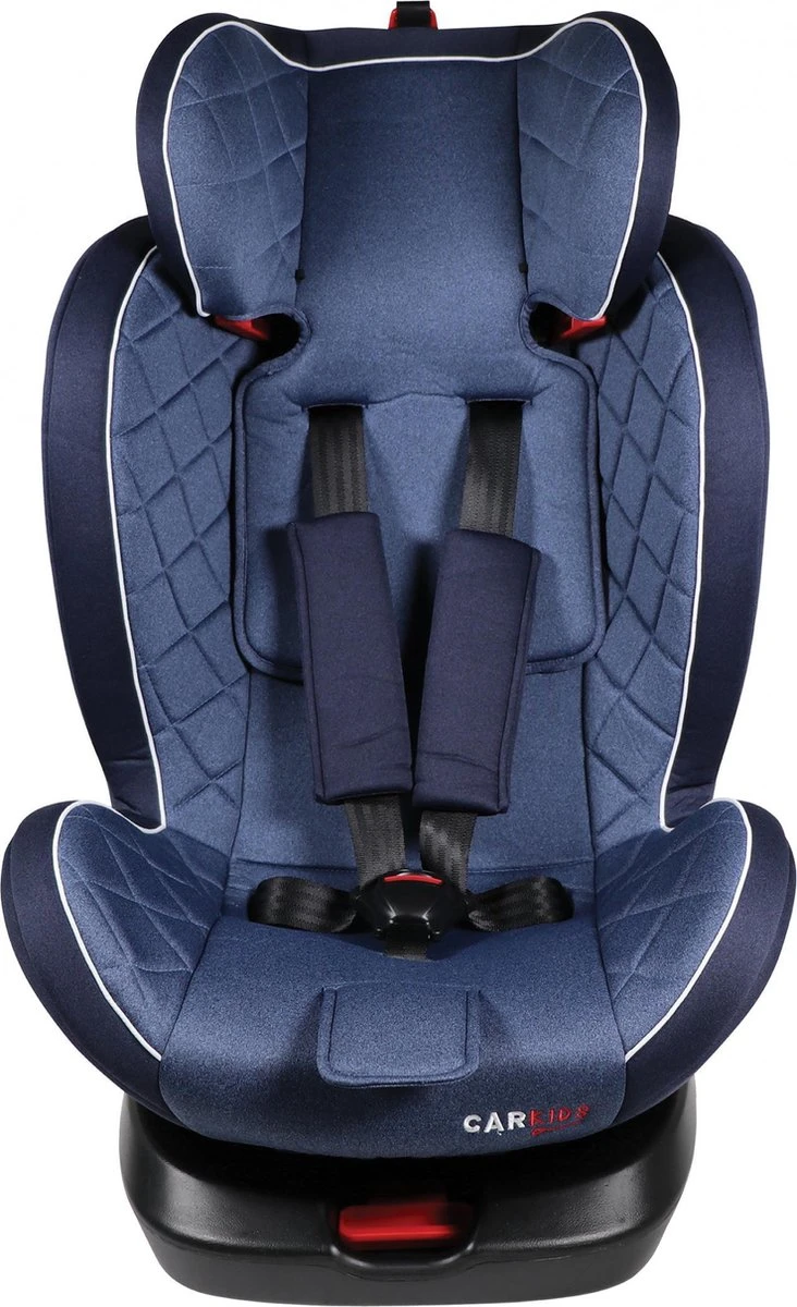 Carkids Verstelbaar Kinderautostoeltje Blauw | Kinderautostoel Groep 0+/1/2/3 Met Isofix En Top Tether Connector | Kinderen Tot 12 Jaar | Tot 36 Kg - Afbeelding 6