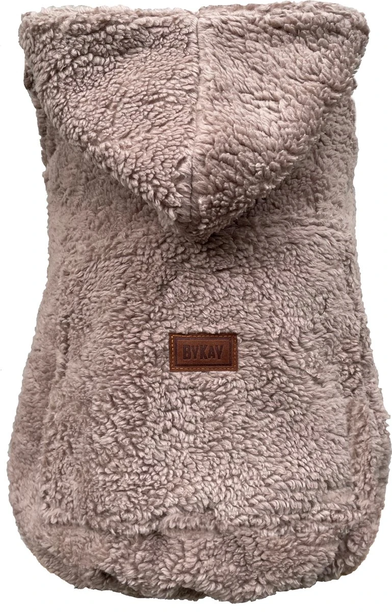 Bykay - Draagdoeken - Cover - Teddy Taupe - Winter Edition - Afbeelding 2