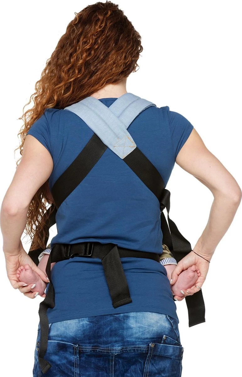 ByKay - Babydrager - Click Carrier Classic - Stonewashed -size Toddler - Afbeelding 2