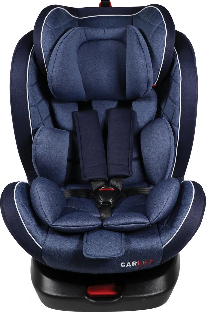 Carkids Verstelbaar Kinderautostoeltje Blauw | Kinderautostoel Groep 0+/1/2/3 Met Isofix En Top Tether Connector | Kinderen Tot 12 Jaar | Tot 36 Kg - Afbeelding 5