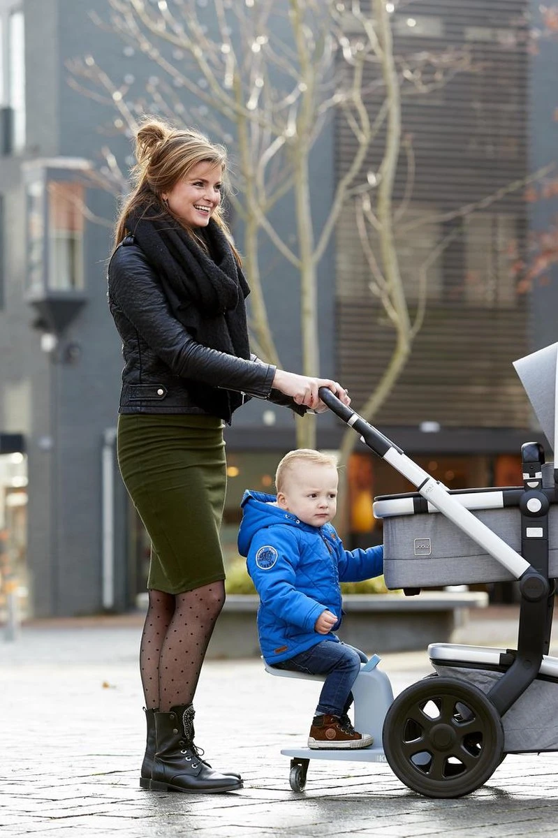 Kid-Sit Meerijdplankje Universeel - Zwart - Afbeelding 3