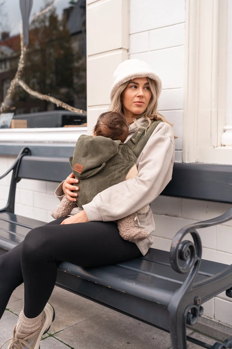 ByKay - Draagzak - Click Carrier Classic - Moss Green - Afbeelding 4