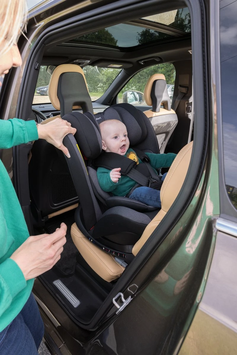 Bebeconfort Evolvefix Autostoeltje - 360° Draaibaar - Night Grey - Afbeelding 8