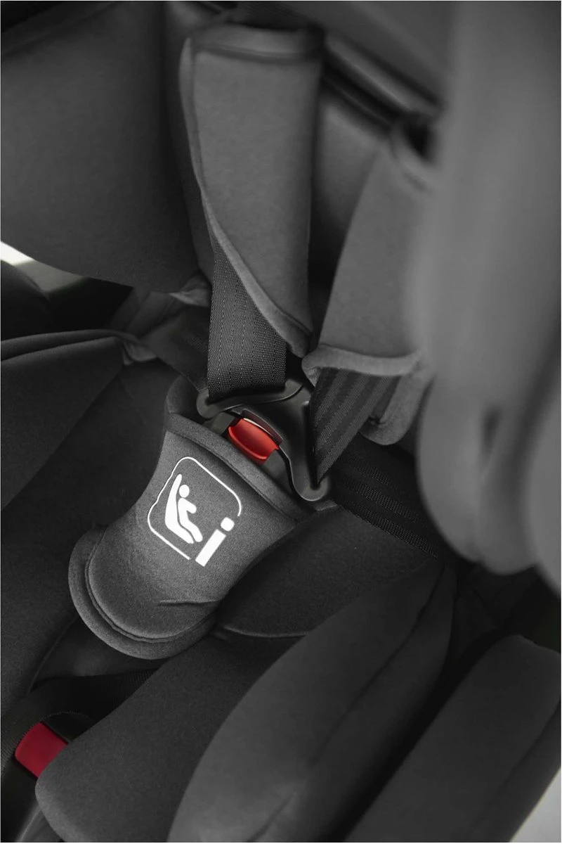 Prénatal Eclips Autostoel Groep 1/2/3 I-Size – Kinderzitje Auto Isofix – 9-36 Kg - Grijs Zwart - Afbeelding 3
