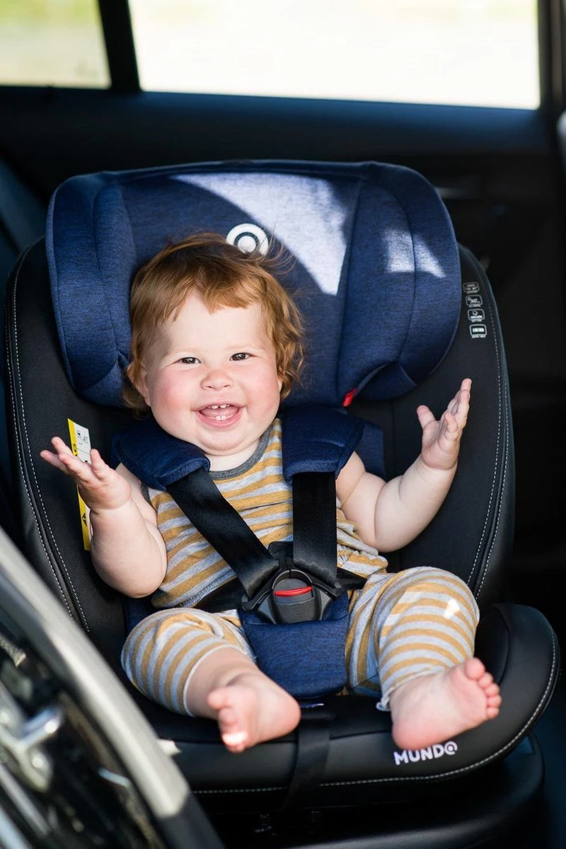 MUNDO 0-36 KG ISOFIX - 360 Graden Draaibaar Zwart - Afbeelding 13