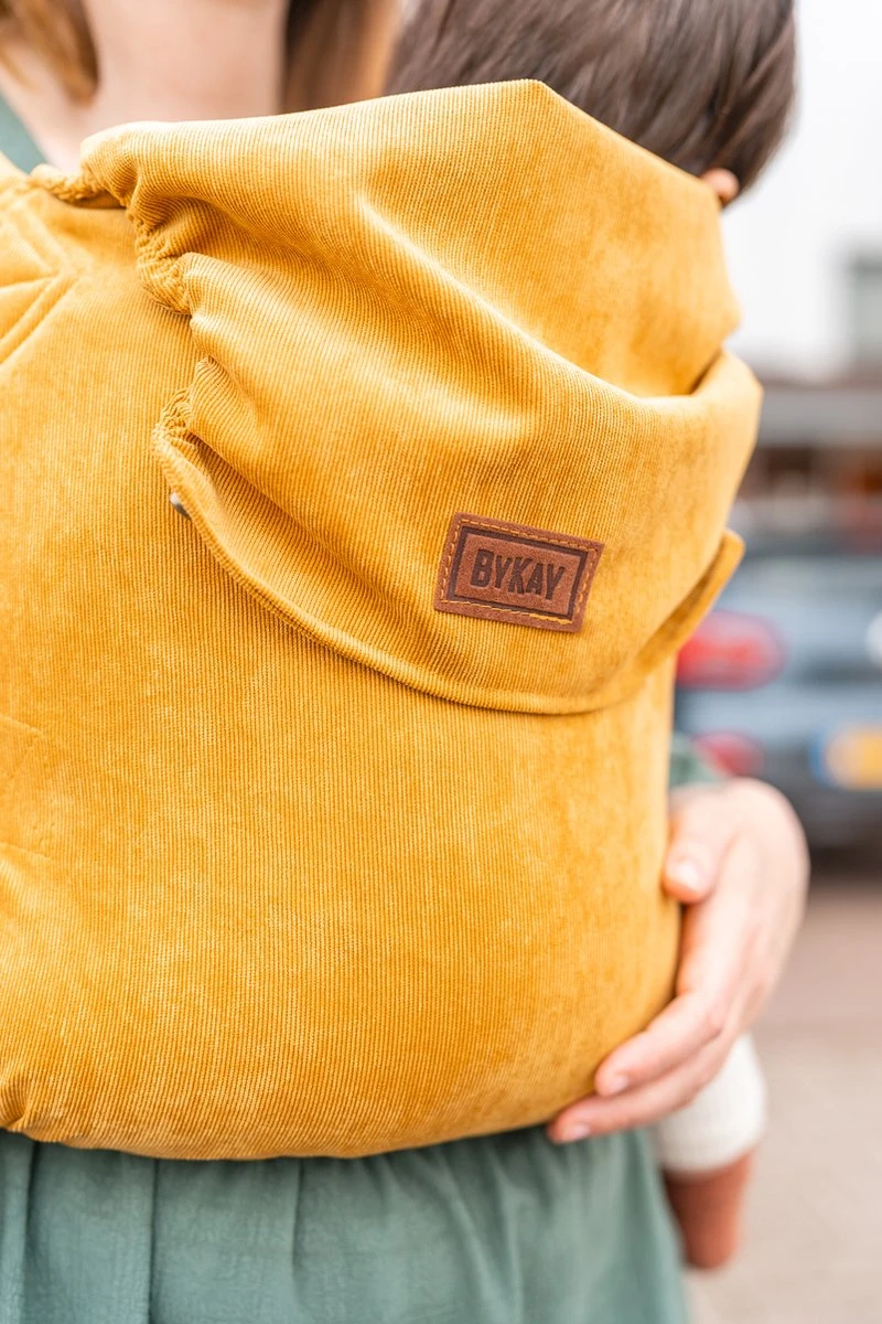 ByKay - Draagzak - Click Carrier Classic - Special Edition Rib Zeki Yellow - Teske De Schepper 4 ByKay - Draagzak - Click Carrier Classic - Special Edition Rib Zeki Yellow - Teske De Schepper - Afbeelding 2