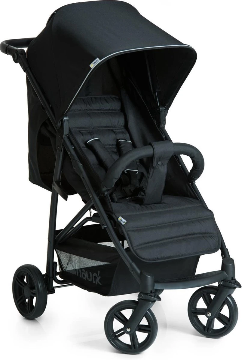 Hauck Rapid 4 Kinderwagen - Zwart Zilver