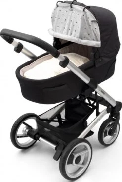 Dooky Universal Cover Zonnescherm Kinderwagen - Light Grey Crowns 22 Dooky Universal Cover Zonnescherm Kinderwagen - Light Grey Crowns -Maxi-Cosi winkel 808x1200 4